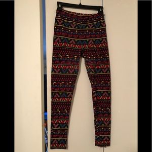 LuLaRoe leggings - OS - cool pattern